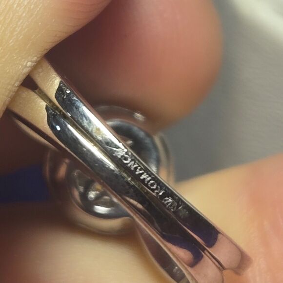 Romance Engagement Sterling Silver Ring Sz 6 - Picture 9 of 10